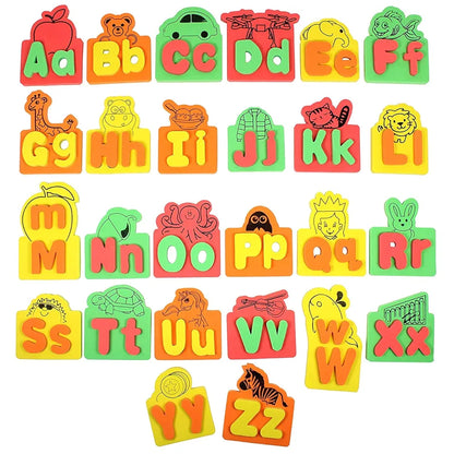 Butterfly EduFields ABCD Alphabets Learning Toys for Kids 3 to 5 Years, Self-Correcting Puzzle, Capital Letters & Associated Objects- Soft, Safe & Durable Foam
