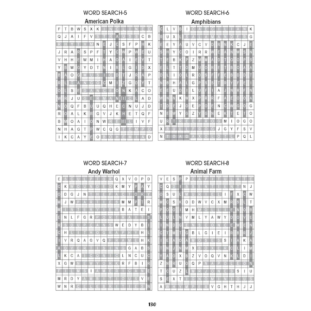 Word Search Grade 4 for Kids  - Ultimate Brain Games: 120+ Challenging Puzzles to Strengthen Language Skills - | The Book Tree Books
