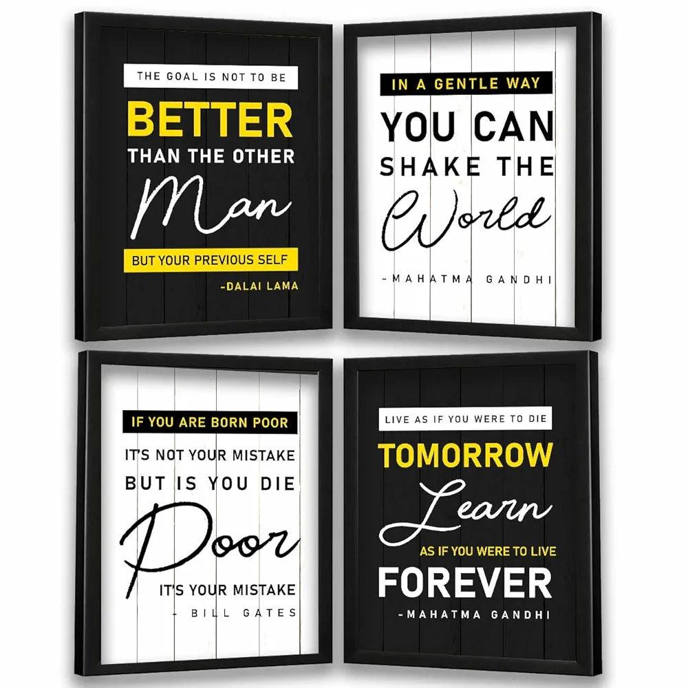 Kotart The Goal is Inspirational Quotes Framed Poster