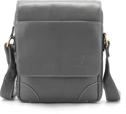 Goatter Genuine Leather 10" Inch Sling Bag For Unisex