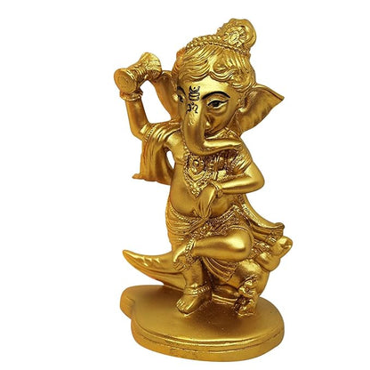Tied Ribbons Decorative Ganesha Idol Statue Showpiece Figurine Decorations  Items for Home Decor