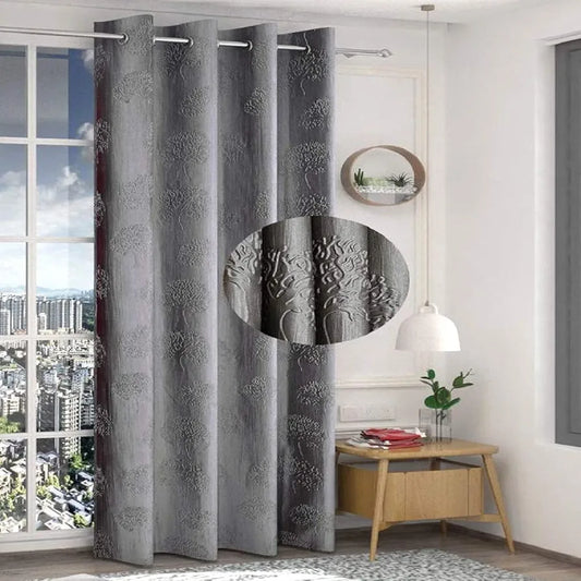 Fresh From Loom Window Floral Room Darkening Curtains 5 Feet Long