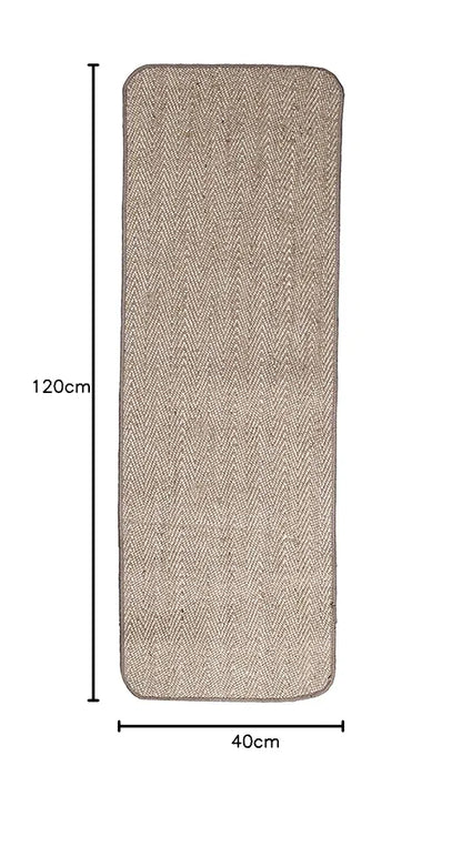 Saral Home Cotton & Jute Bedside Runner