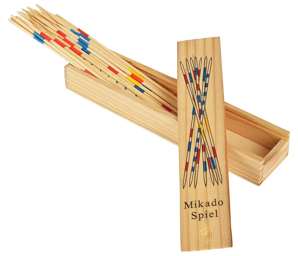 Trinkets & More - Mikado | Wooden 31 Pick-Up Sticks | Best Return Gift | Fun Family Indoor Board Game for Adults and Kids 5+ Years 
