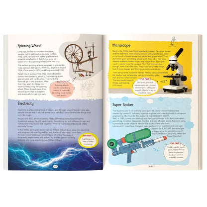 121 Mechanical Inventions Facts Book for Kids Ages 8+ – Educational Paperback wit Colourful Images & Bold Text – 121 Curious Facts for All Ages by Majestic Book Club