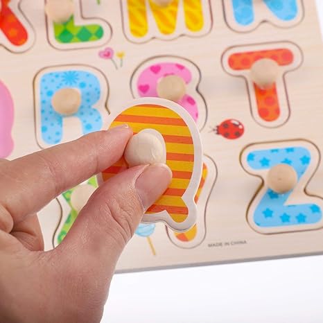 FunBlast Wooden Colorful Learning Educational Board for Kids Educational Learning Board