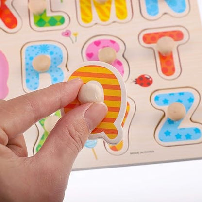 FunBlast Wooden Colorful Learning Educational Board for Kids Educational Learning Board