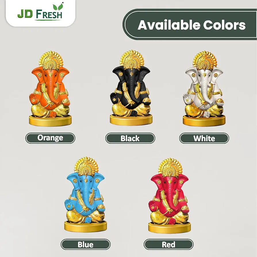 Jd Fresh Ganesh Idol for Home - Blue