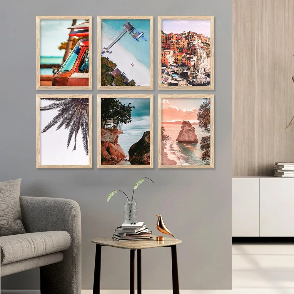 Kotart Travel Theme Digital Painting Travel Inspired Wall Art Prints E