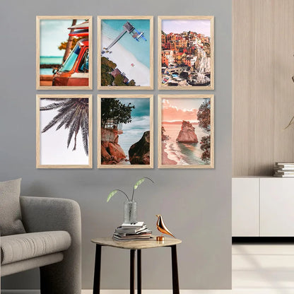 Kotart Travel Theme Digital Painting Travel Inspired Wall Art Prints E