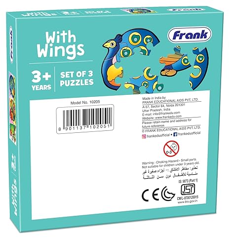 Frank with Wings Jigsaw Puzzle for Kids 3 Years & Above Focus and Memory Skills – 10205