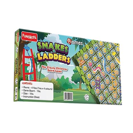 Funskool Games Snakes & Ladders The classic children board game