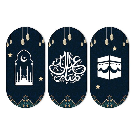 Artvibes Designer Wooden Wall Hanging Decoration Items for Home | Set of 3