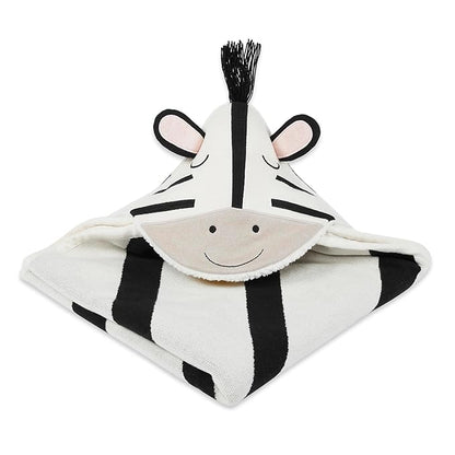 Haus and Kinder Hoodie Blanket Oversized Zooro Baby Hooded Sherpa Blanket