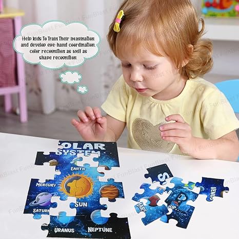 FunBlast Solar System Jigsaw Puzzle for Kids Jigsaw Puzzle for Kids