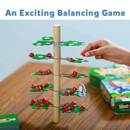 Skillmatics Educational Game Newton's Tree Balancing Stacking Strategy and Skill Building Game