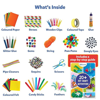 Skillmatics Ultimate Art & Craft Activity Kit Art & Craft Supplies Diy Creative Activity