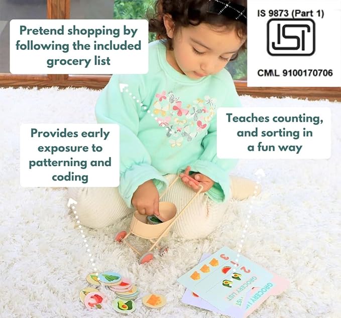 Curious Cub Montessori Learning Wooden Toys | Box 13 | Develop Problem/puzzle Solving | Hand-eye Coordination & Brain Development