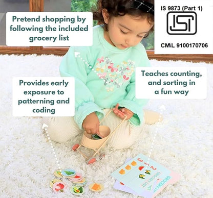 Curious Cub Montessori Learning Wooden Toys | Box 13 | Develop Problem/puzzle Solving | Hand-eye Coordination & Brain Development