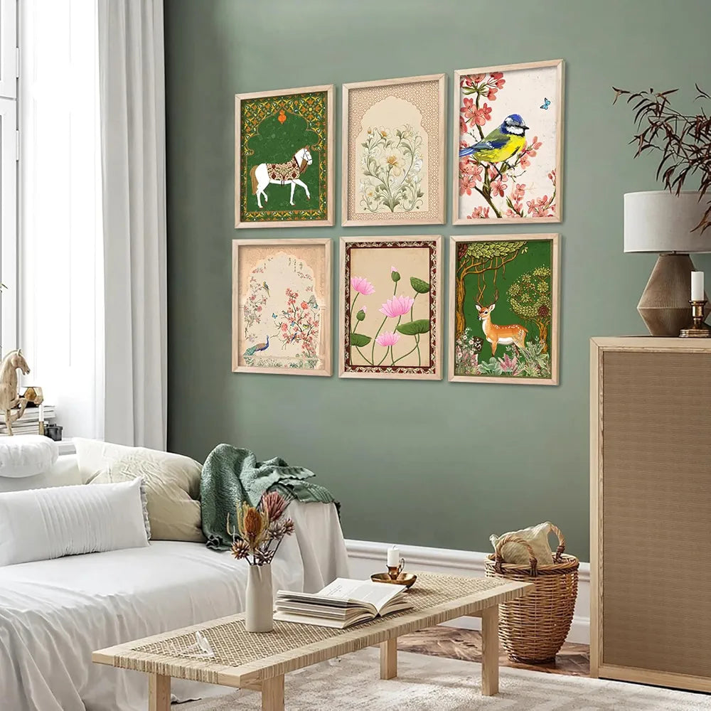 Kotart Boho Inspired Wall Art Prints Modern Art Digital Painting E