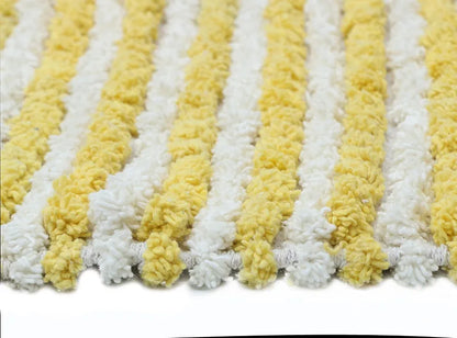 The Home Talk Luxury Chenille Round Bathmats Non-Slip Anti-Skid