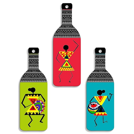 Sehaz Artworks Main Door Decoration Items Living Room Wall Decorative Items Stylish Warli Art