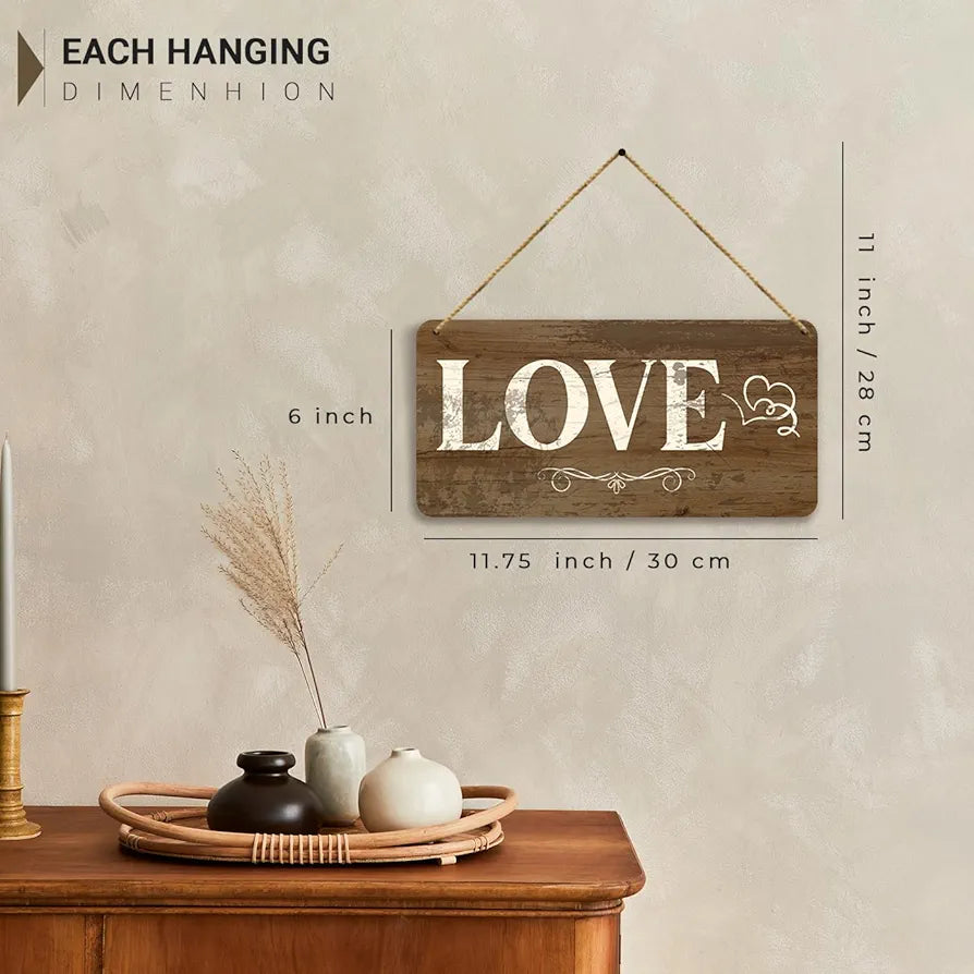 Kotart Kitchen Quotes Wooden Wall Art Hanging for Restaurant Bar Dianing Area 7