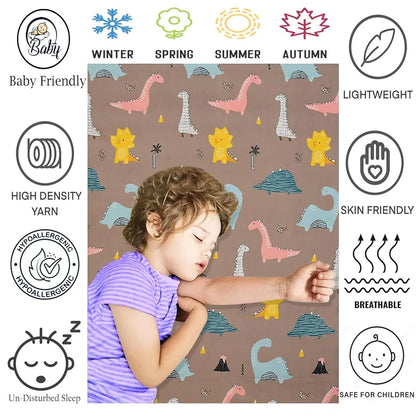 Fresh From Loom Bedsheet for Kids with 2 Pillow Cover Soft Skin Friendly Anti Fade 144 TC Rosy
