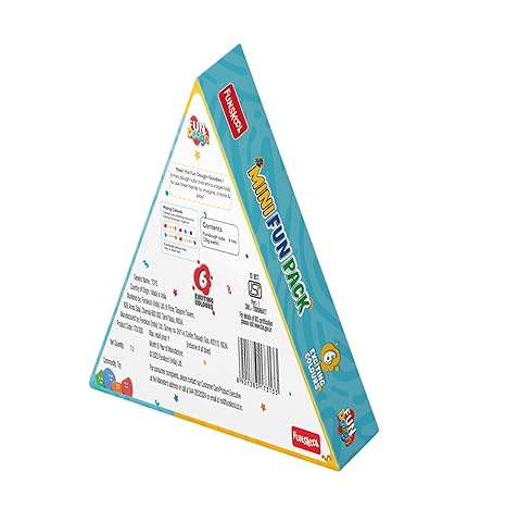 Funskool Fundough Mini Fun Pack 6 tubs of Dough 25gms Each Multicolour Dough Toy