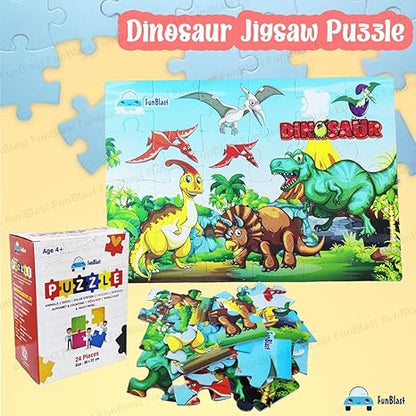 FunBlast Dinosaur Jigsaw Puzzle for Kids Jigsaw Puzzle for Kids