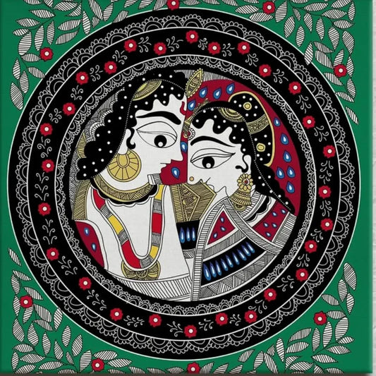 TULIP N TURTLE RADHE RADHE DIY Acrylic Paint by Number Kit for Adults Beginner Canvas Painting by Number Acrylic Painting. Wall Decoration DIY Painting Kit for Adults