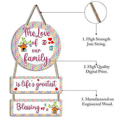Sehaz Artworks Home Decor Items for Living Room Wooden Wall Hangings for Decoration Items Stylish