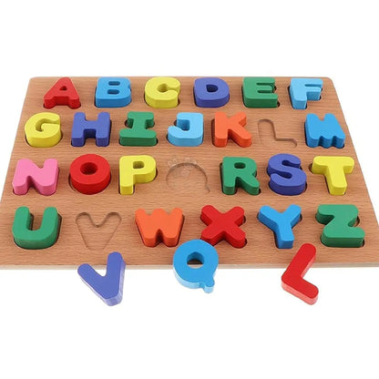 Trinkets & More ABC Capital Alphabet Letter Puzzles Game Board for Toddlers Kids Educational Learning Toys 2+Years 