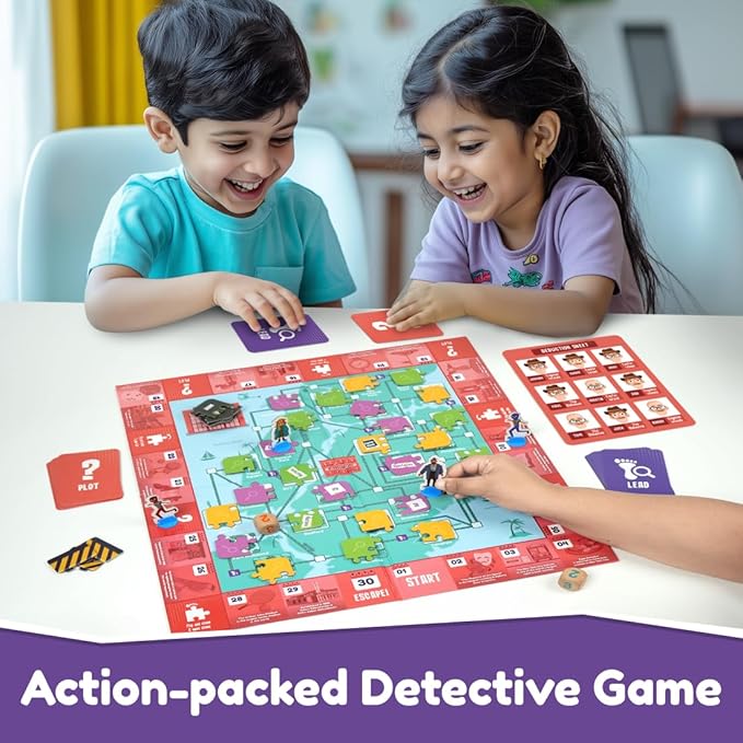 Bloomingo Pretend Play Kit Young Detective New York Files | Become a Detective & Solve Thrilling Mysteries in Newyork