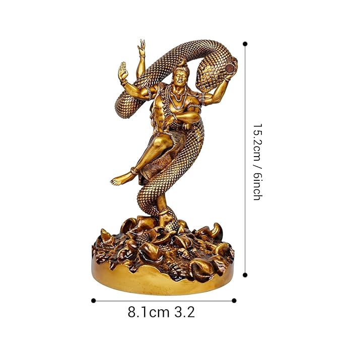 Tied Ribbons Mystical Shiva for Car Dashboard Home Decor Pooja Room Office Table Decorative