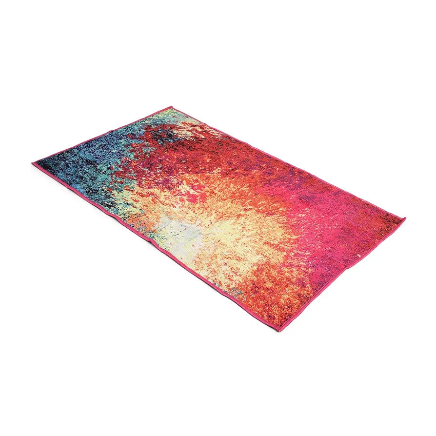 Status Contract Multi Printed Vintage Persian Carpet Rug Runner for Bedroom/Living Area/Home with Anti Slip Backing