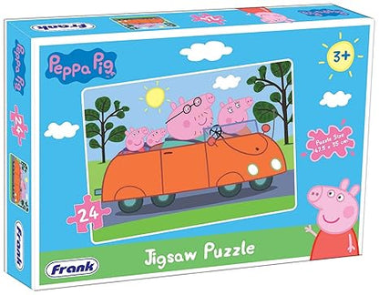 Frank Peppa Pig Jigsaw Puzzle (24 Pieces) for Kids Focus and Memory Skills – 60403