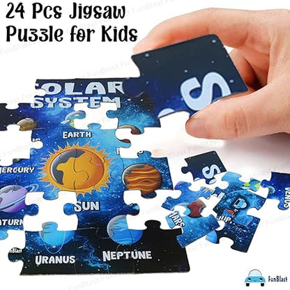 FunBlast Solar System Jigsaw Puzzle for Kids Jigsaw Puzzle for Kids