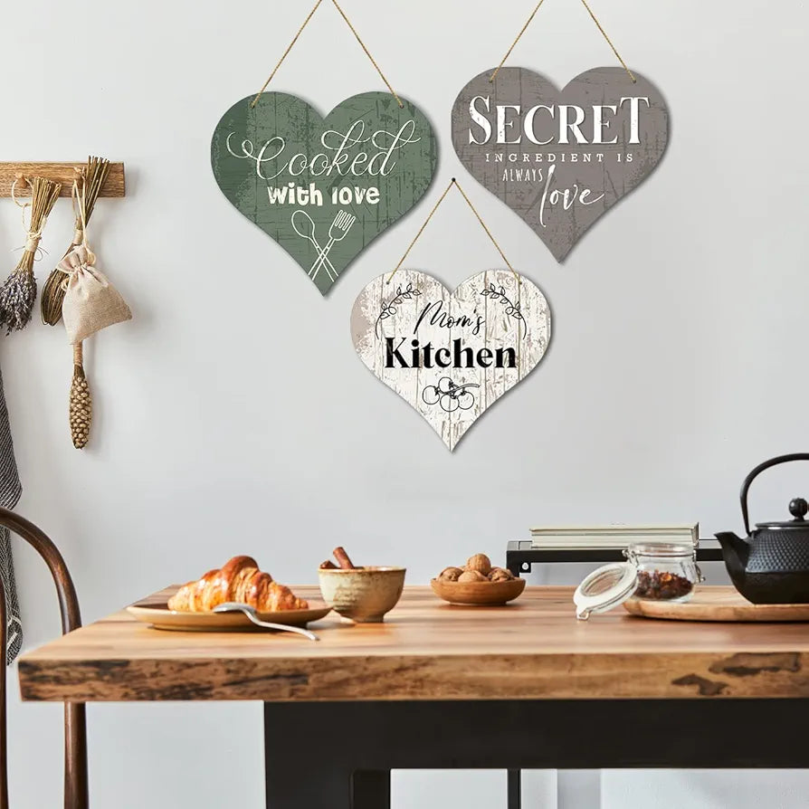 Kotart Modern Coocked With Love Wall Hangings For Living Room ART 2