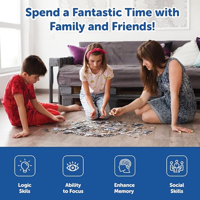 Mini Leaves 252 Piece Wooden Puzzle for Kids & Adults | Kromlau Park, Saxony Germany Jigsaw Puzzle | Educational Games & Puzzles