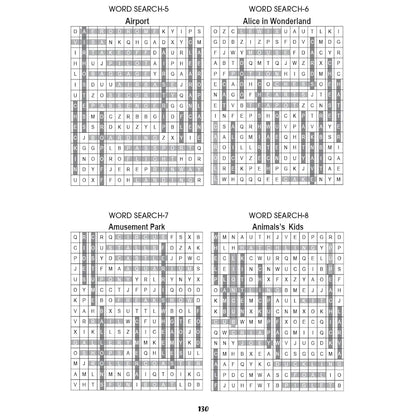 Word Search Grade 1 for Kids  - Ultimate Brain Games: 120+ Fun and Educational Puzzles to Boost Vocabulary and Reading Skills | The Book Tree Books