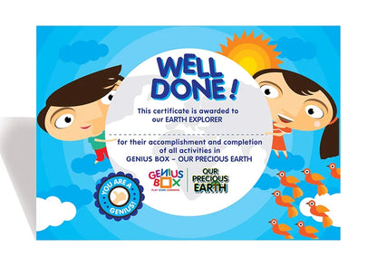 Genius Box - Play some Learning Educational Toy For 5 Years And Up: Our Precious Earth Diy, Activity Kit, Experiment, Learning Kit, Educational Kit, Stem Toy
