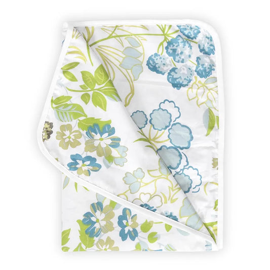 Divine Casa Floret 100% Cotton Single Kids Dohar 120 GSM Soft & Lightweight Throw Blanket Colour Green Banana