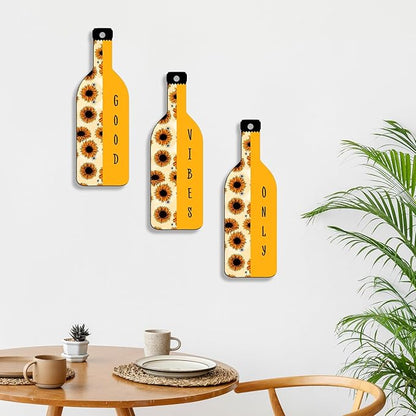 Sehaz Artworks Positive Vibes Home Decor Wall Hanging Decor Decoration Items for Living Room