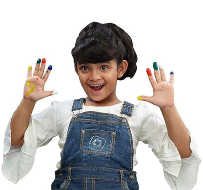 Funskool Handycrafts Finger Painting Art and Craft Kit Make Your own finger Painted Artwork