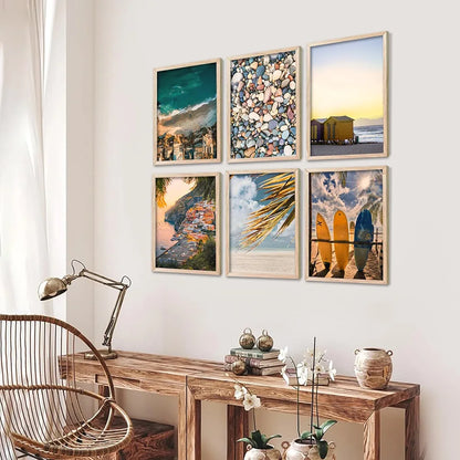 Kotart Travel Theme Digital Painting Travel Inspired Wall Art Prints C