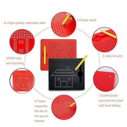 FunBlast Magnetic Drawing Board Educational Toy Sketch Pad for Kids Draw Freely Doodle Pad
