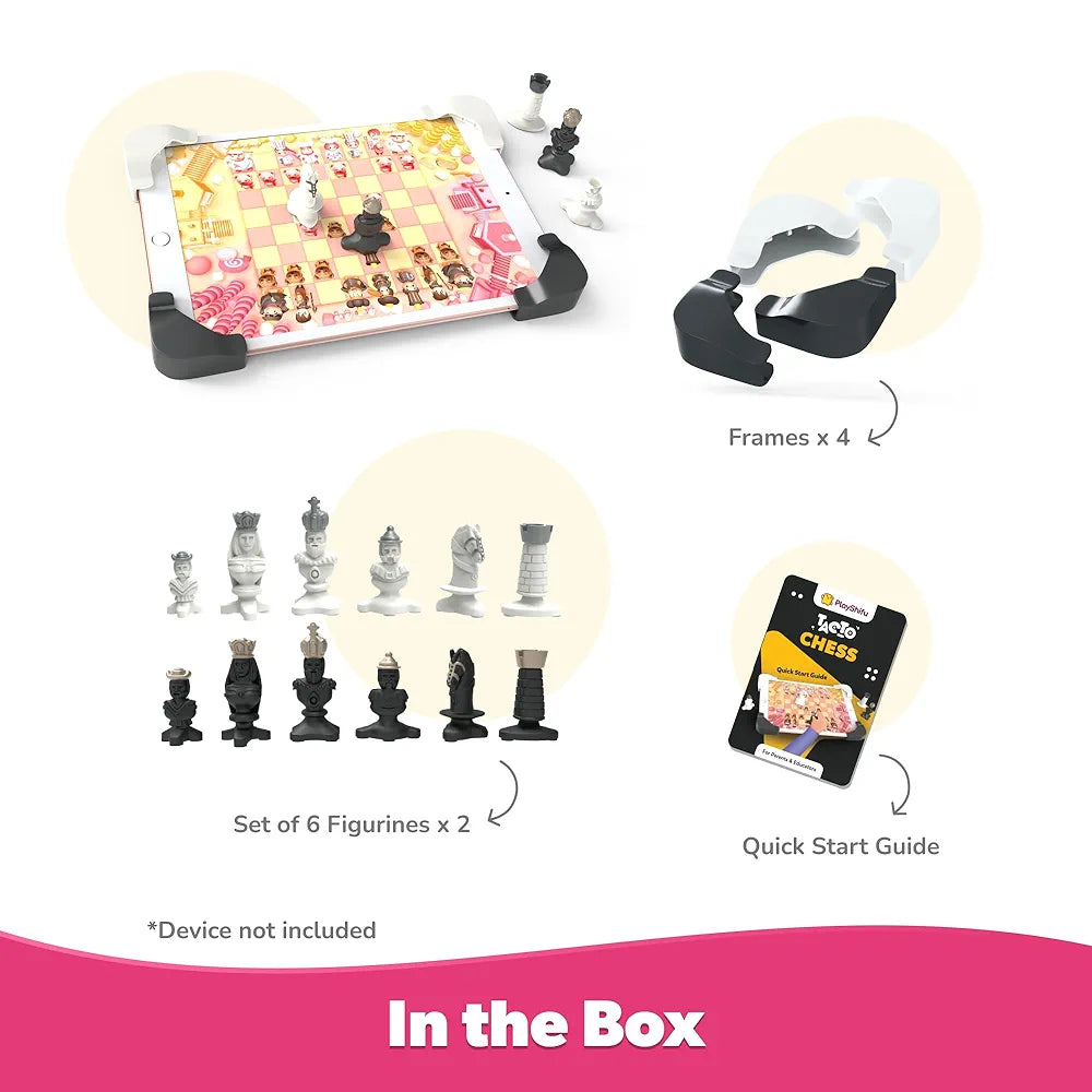 PlayShifu Tacto Chess - AR STEM Chess Board for Kids  - Play Chess with 2-Player or with AI, Develop Strategic Thinking and Problem-Solving Skills - Ideal Birthday Gifts for Boys and Girls