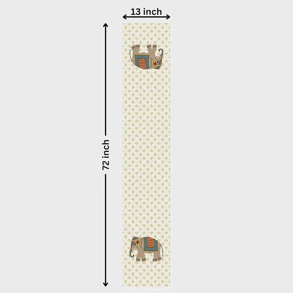 Ishro Home Premium Table Runner Colour Gaja