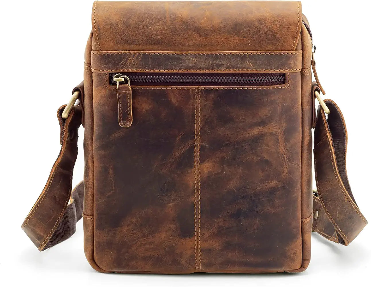 Goatter Genuine Leather 10" Inch Sling Bag For Unisex
